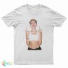 Miley Cyrus Finger Up T-Shirt