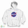 Pizza Nasa Logo Parody Hoodie