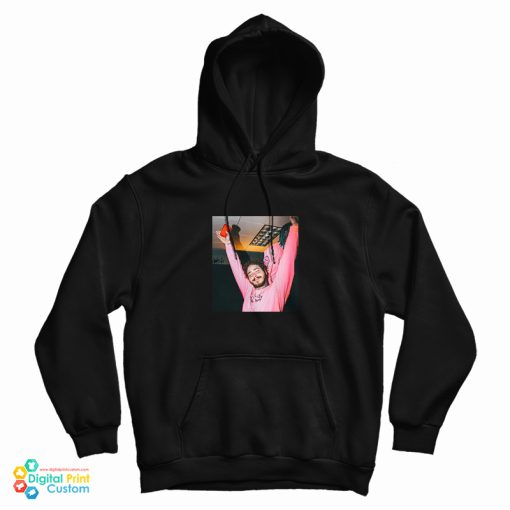 Post Malone Pink Hands Cup Hoodie