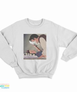 Snow White Pie Face Funny Parody Sweatshirt