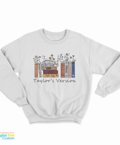 Taylor's Version Albums As Books Sweatshirt