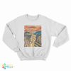 The Scream Parody Cat Sweatshirt