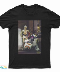 Three Droids Star Wars The Force Awakens T-Shirt