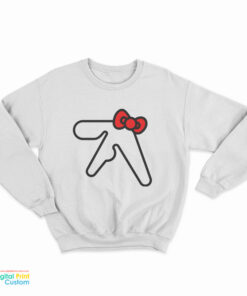 Aphex Twin Hello Kitty Logo Parody Sweatshirt
