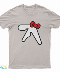 Aphex Twin Hello Kitty Logo Parody T-Shirt
