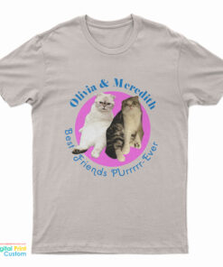 Deadpool Olivia And Meredith Best Friends Purr Ever T-Shirt