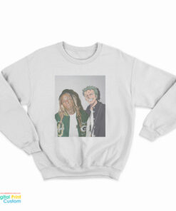 Lil Wayne And Roronoa Zoro Anime Sweatshirt