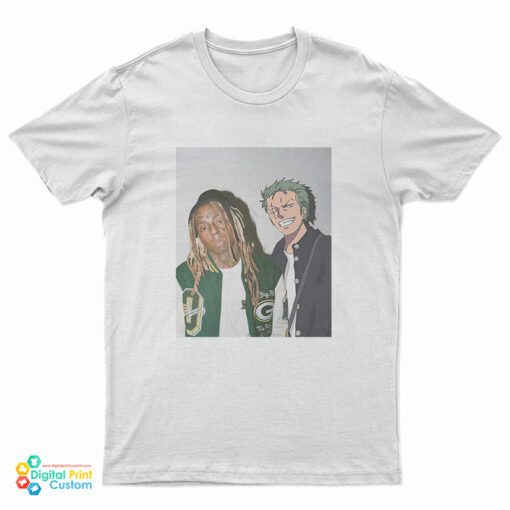 Lil Wayne And Roronoa Zoro Anime T-Shirt
