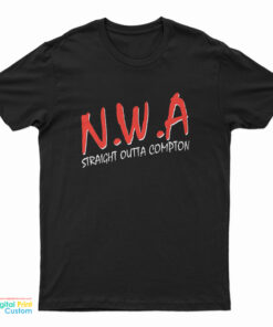N.W.A. Straight Outta Compton Logo T-Shirt