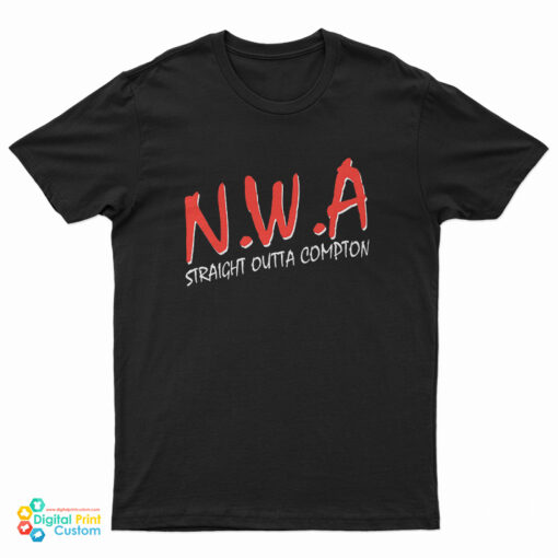 N.W.A. Straight Outta Compton Logo T-Shirt