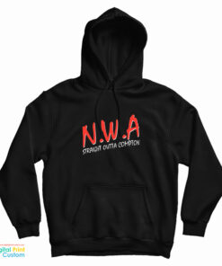 N.W.A. Straight Outta Compton Logo Hoodie