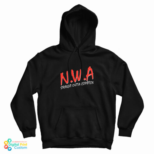 N.W.A. Straight Outta Compton Logo Hoodie