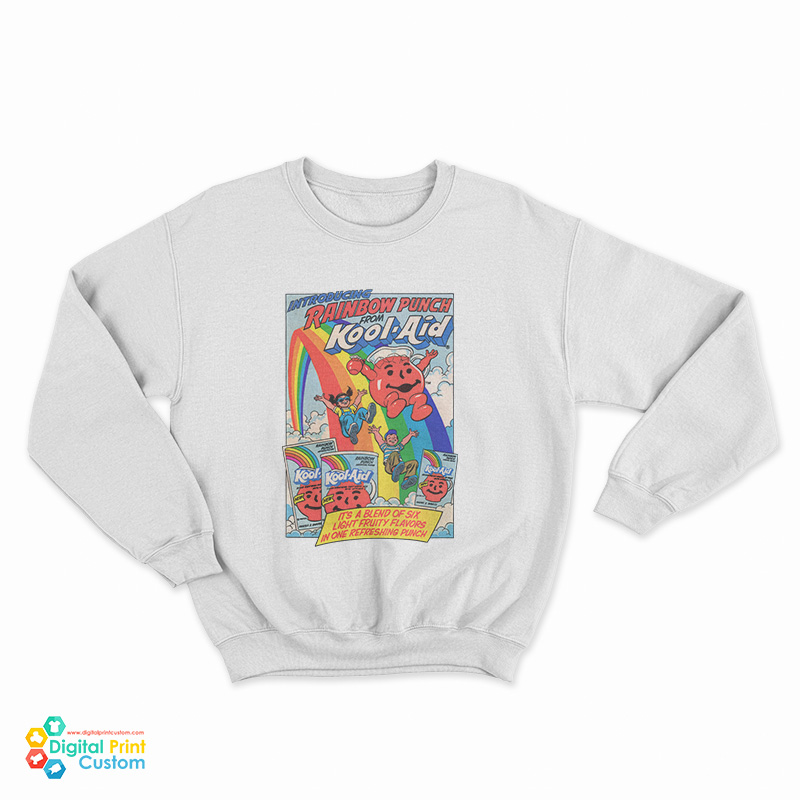 Rainbow Punch Kool Aid '84 Sweatshirt