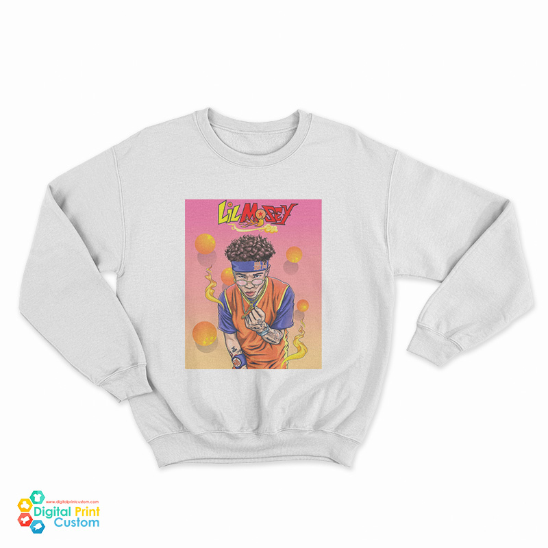 Dragon Ball Z X Lil Mosey Hip Hop Rapper Sweatshirt
