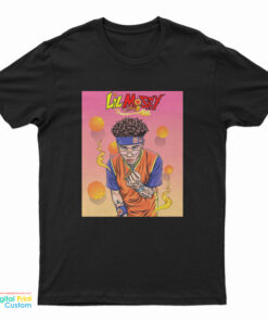 Dragon Ball Z X Lil Mosey Hip Hop Rapper T-Shirt