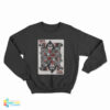 KISS Gene Simmons Playing Card Sweatshirt