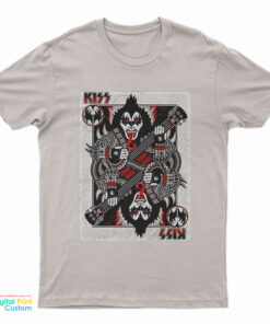 KISS Gene Simmons Playing Card T-Shirt