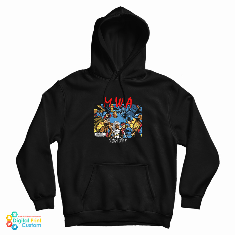 MWA Straight Outta X Animated Hoodie