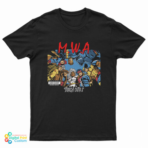 MWA Straight Outta X Animated T-Shirt