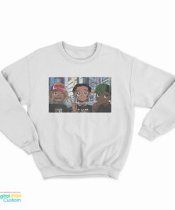 ASAP Rocky X Playboi Carti X Lil Uzi Anime Sweatshirt