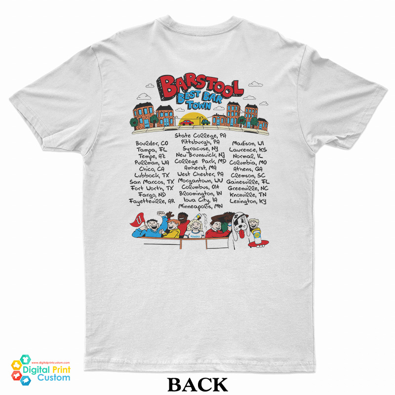 Barstool Best Bar Town 2023 TShirt