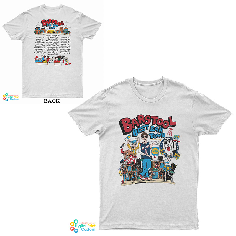 Barstool Best Bar Town 2023 TShirt