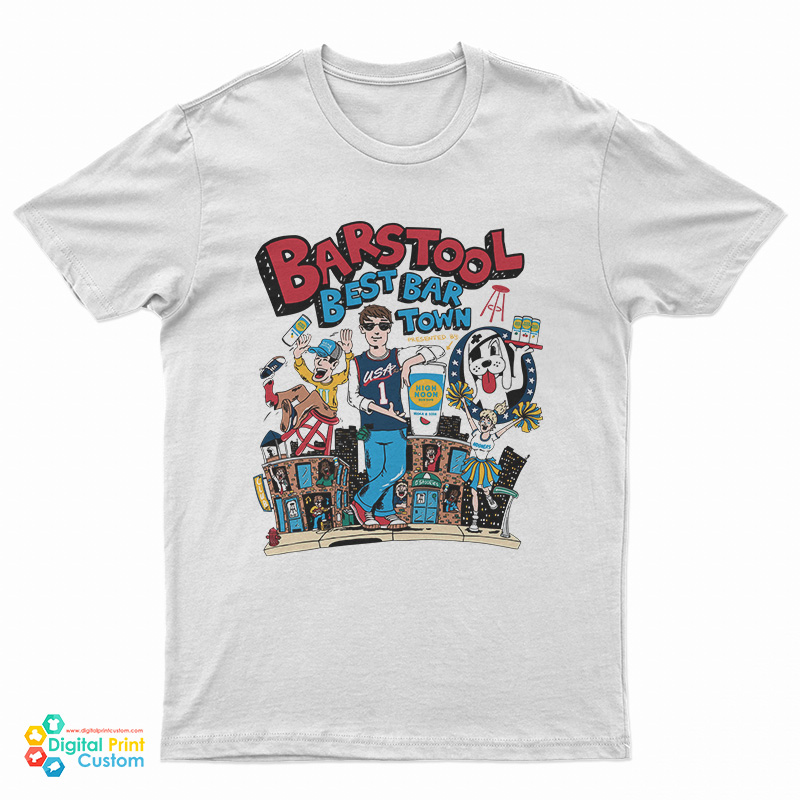 Barstool Best Bar Town 2023 TShirt