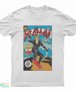 Comic Book Cover Def Leppard T-Shirt