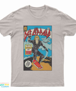 Comic Book Cover Def Leppard T-Shirt