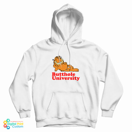 Garfield Butthole University Hoodie