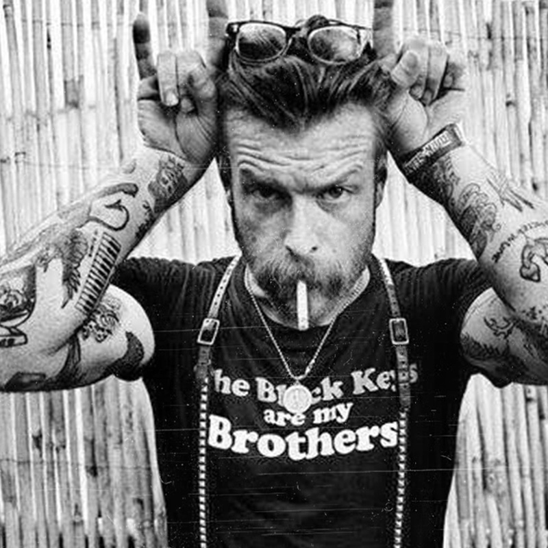 Jesse Hughes – The Black Keys Are My Brothers T-Shirt