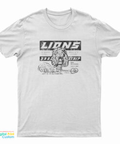 Brad Pitt - Lions Drag Strip T-Shirt