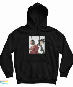 Pop Smoke And Goku Dragon Ball Z Hoodie