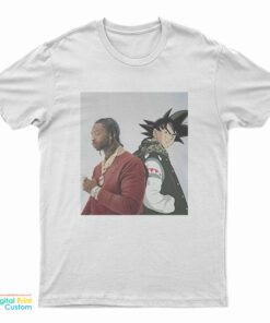 Pop Smoke And Goku Dragon Ball Z T-Shirt