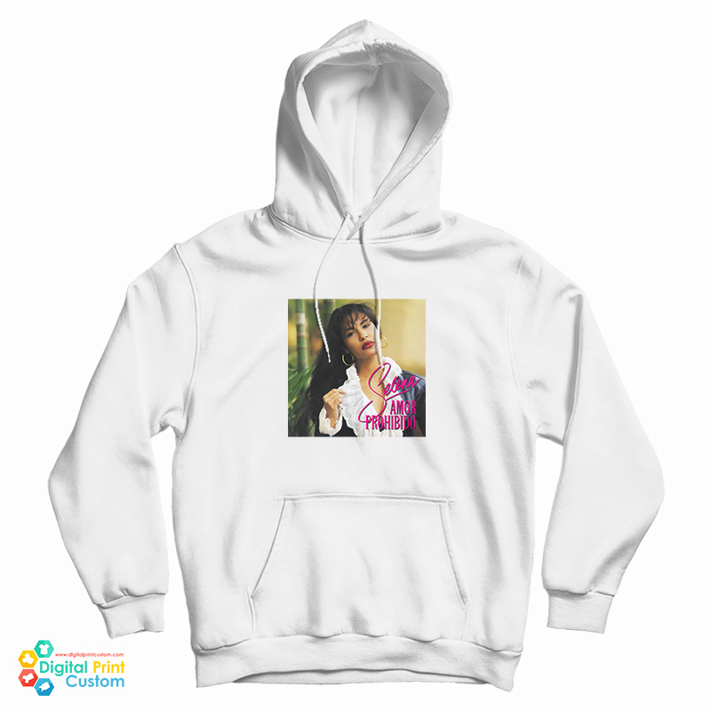 Selena Quintanilla Amor Prohibido Album Cover Hoodie