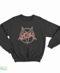 Selena Quintanilla Slayer Logo Parody Sweatshirt