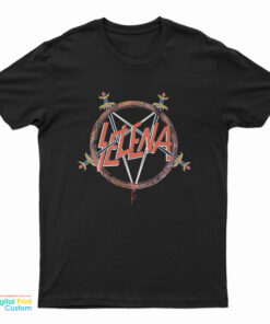 Selena Quintanilla Slayer Logo Parody T-Shirt