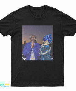 Snoop Dogg x Vegeta Dragon Ball Z T-Shirt