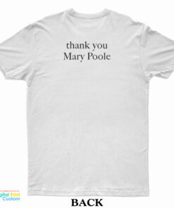 The Cure Thank You Mary Poole T-Shirt