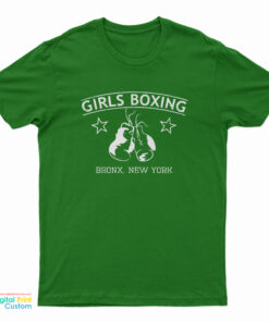 Tv Show Friends Rachel Green Girls Boxing Bronx New York T-Shirt