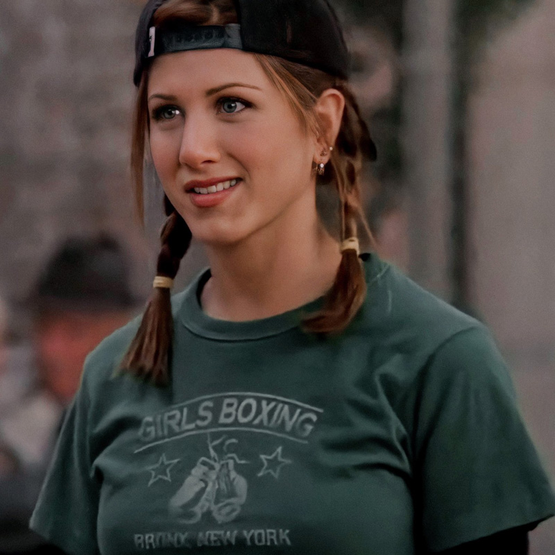 Tv Show Friends Rachel Green Girls Boxing Bronx New York T-Shirt