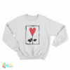 Tv Show Friends Rachel Green Heart Rose Sweatshirt