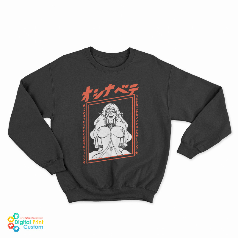 Anime Girl Echi Eroge Sweatshirt