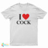 Billie Eilish I Love Cock T-Shirt