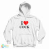 Billie Eilish I Love Cock Hoodie