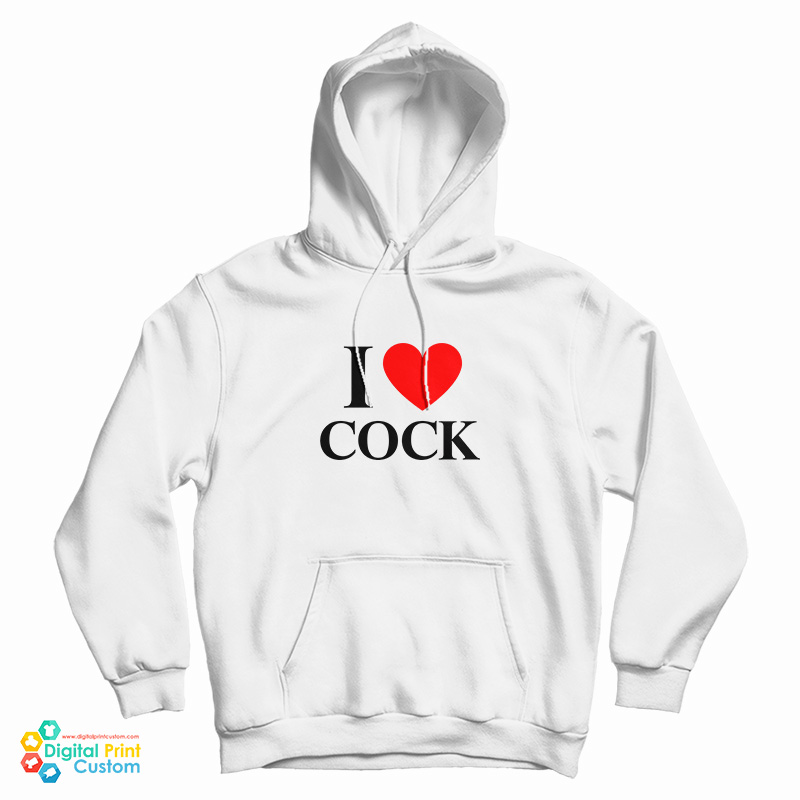 Billie Eilish I Love Cock Hoodie