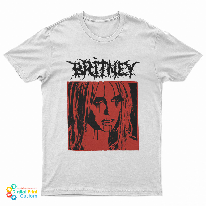 Britney Spears Metal Rock T-Shirt