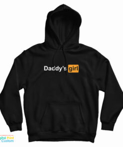 Daddy's Girl Pornhub Logo Parody Hoodie