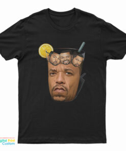 Ice T With Ice Cubes T-Shirt