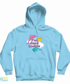 I'm Dead Inside Sunshine Dolphins Hoodie